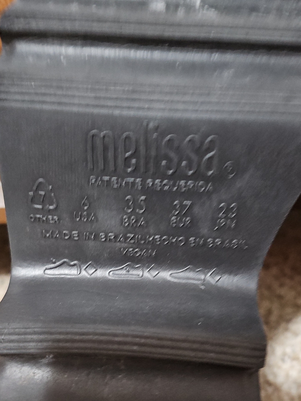 Melissa Possession Platform II Jelly Shoes - Picture 8 of 9